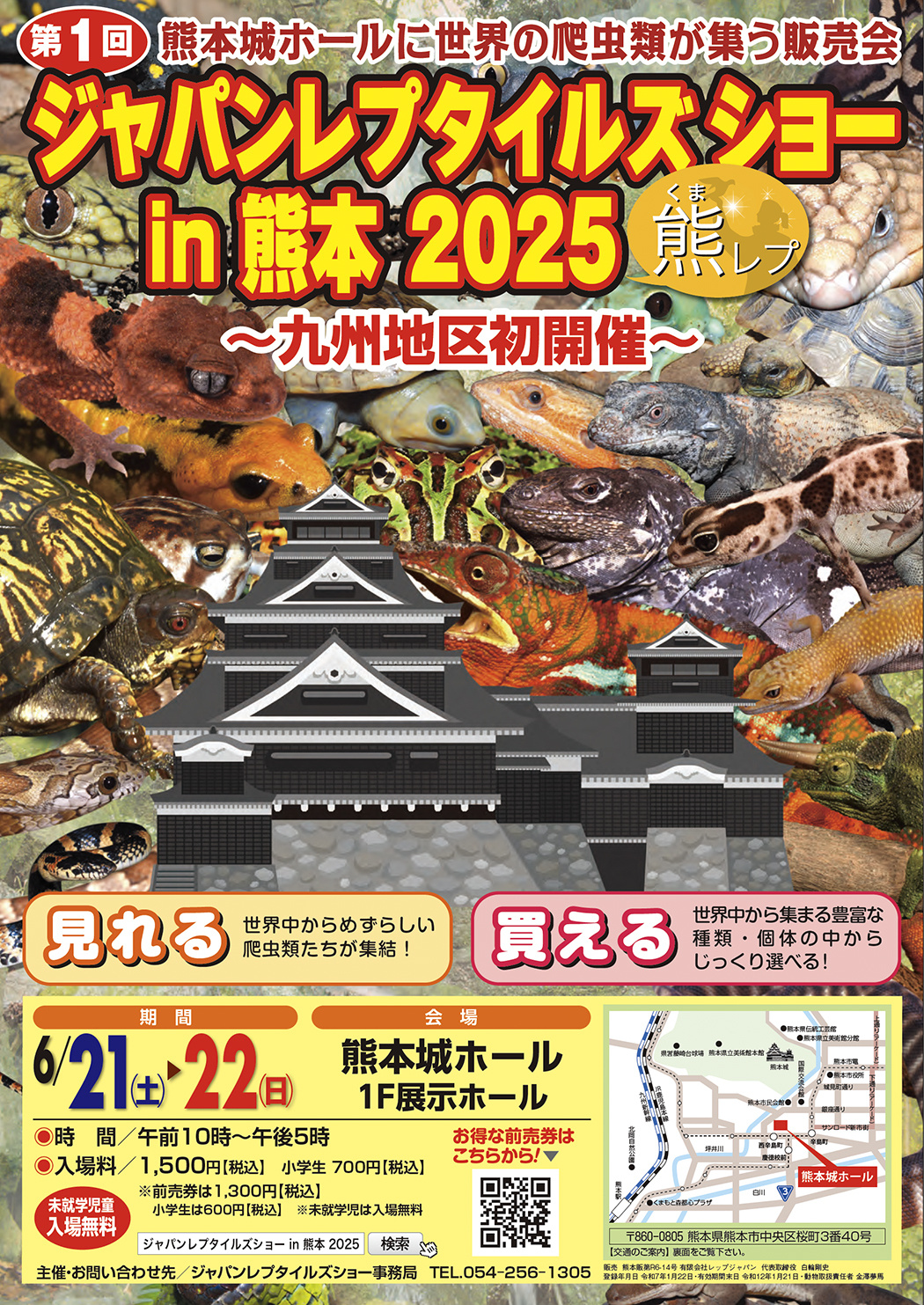 熊レプ2025のチラシ
