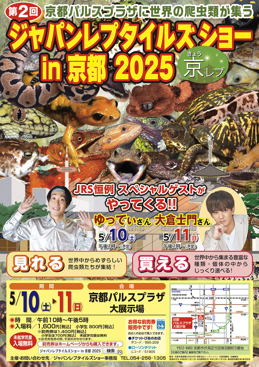 京レプ2025のチラシ