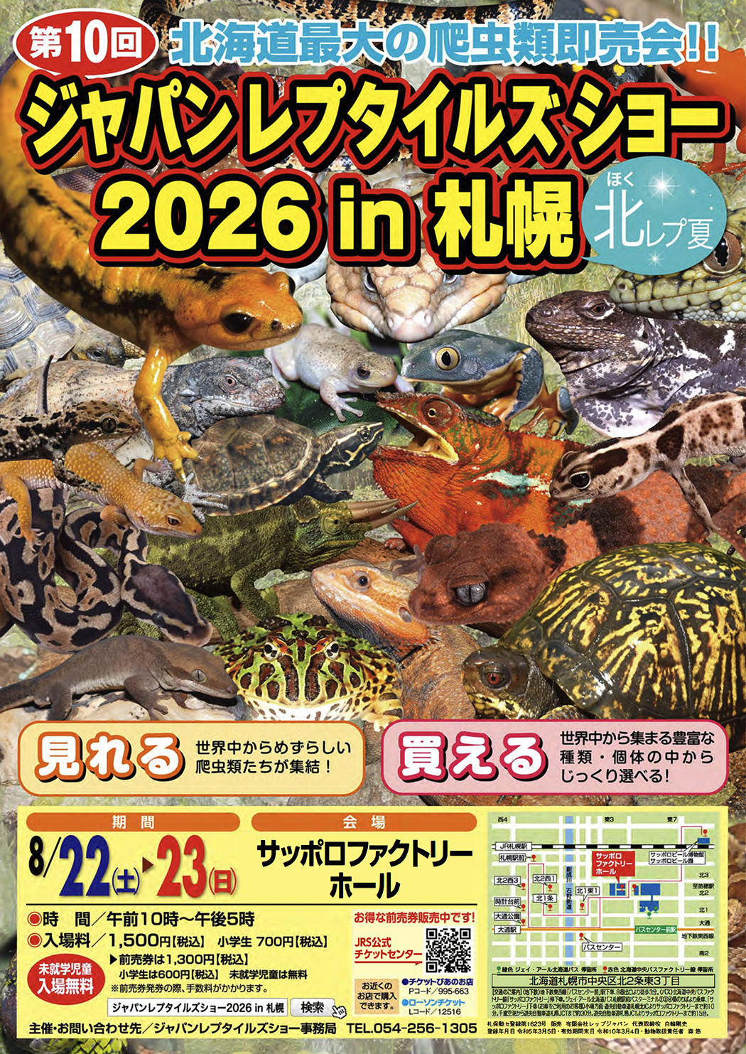 北レプ2026夏のチラシ